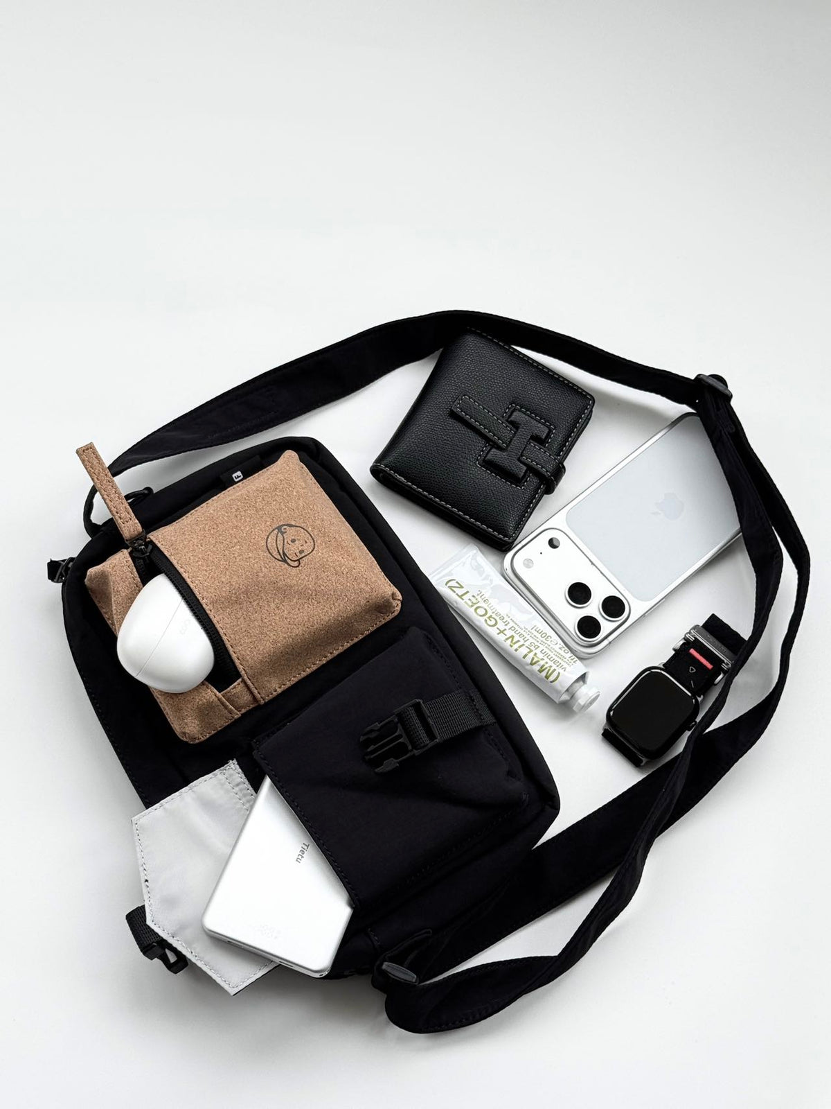 Patch Pocket Crossbody Bag