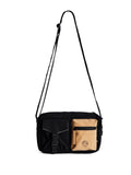 FINERWORLD C1 Patch Pocket Crossbody Bag in Deep Black - color swatch
