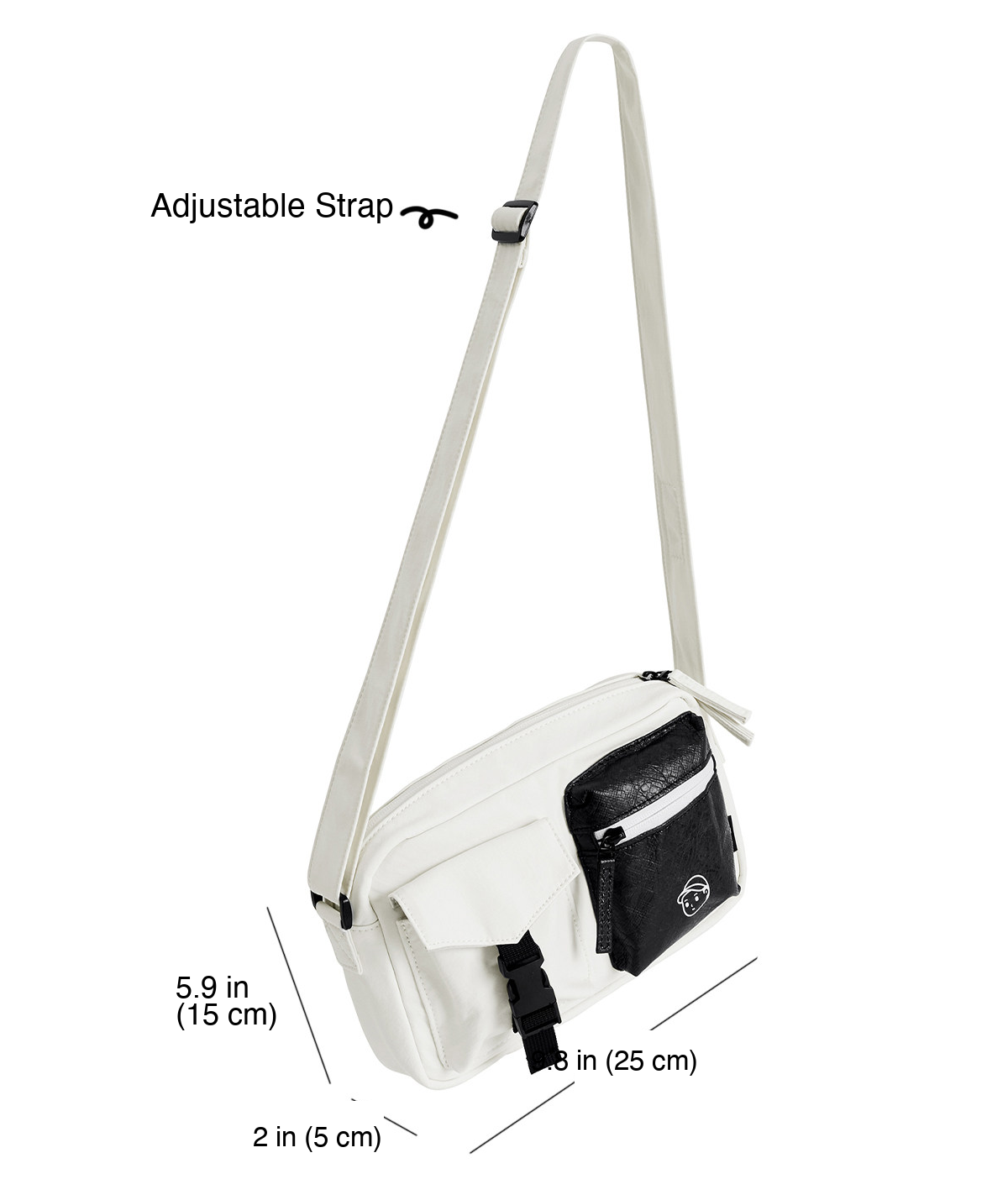 Patch Pocket Crossbody Bag