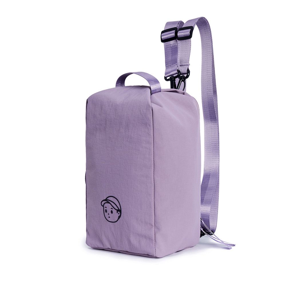 Daily Carry Backpack in Lilac – product front color view