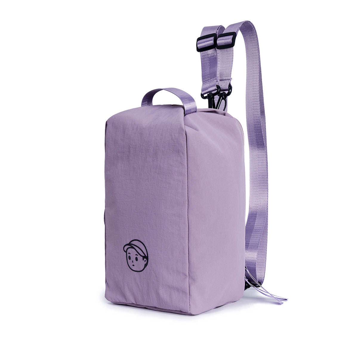 Daily Carry Backpack in Lilac – product front color view