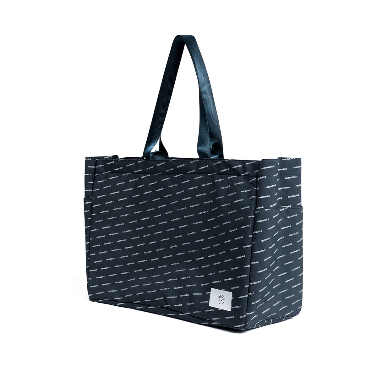 Escape Tote Bag in Navy – multi-angle view 01