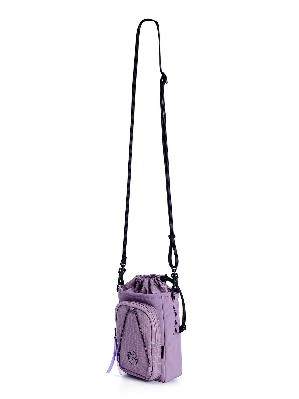 Hands-Free Crossbody in Lilac – product front color view