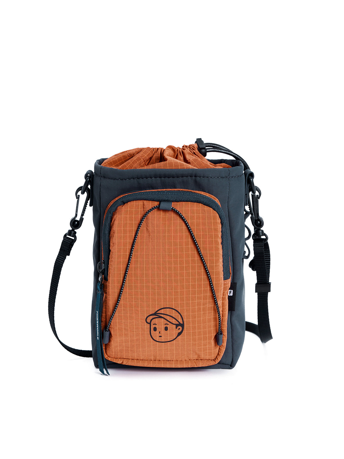 Hands-Free Crossbody in Navy – product front color view