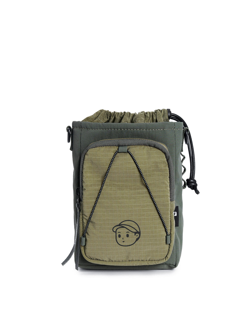 Hands-Free Crossbody in Olive – multi-angle view 02
