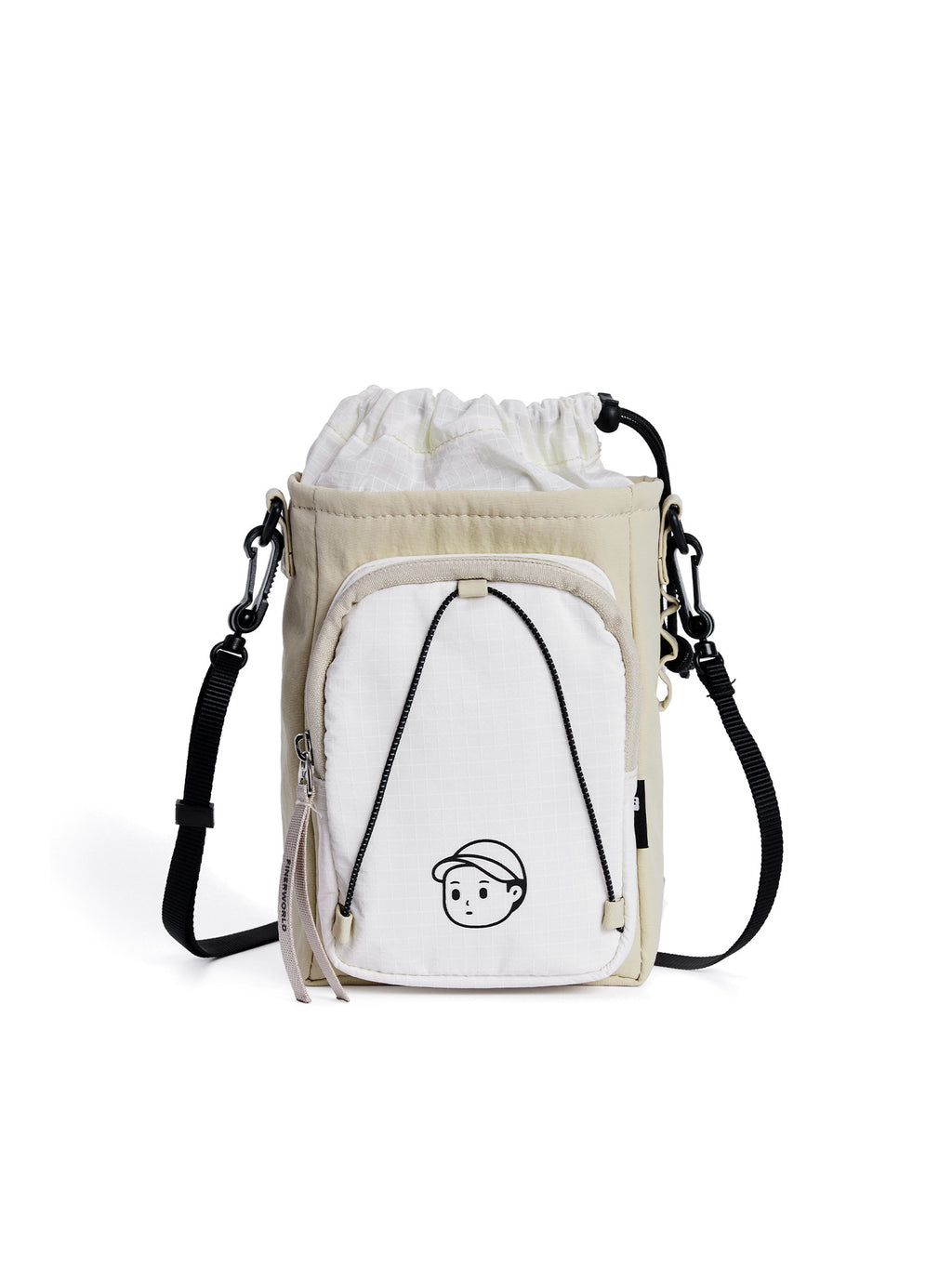 Hands-Free Crossbody in Rock Sand – product front color view