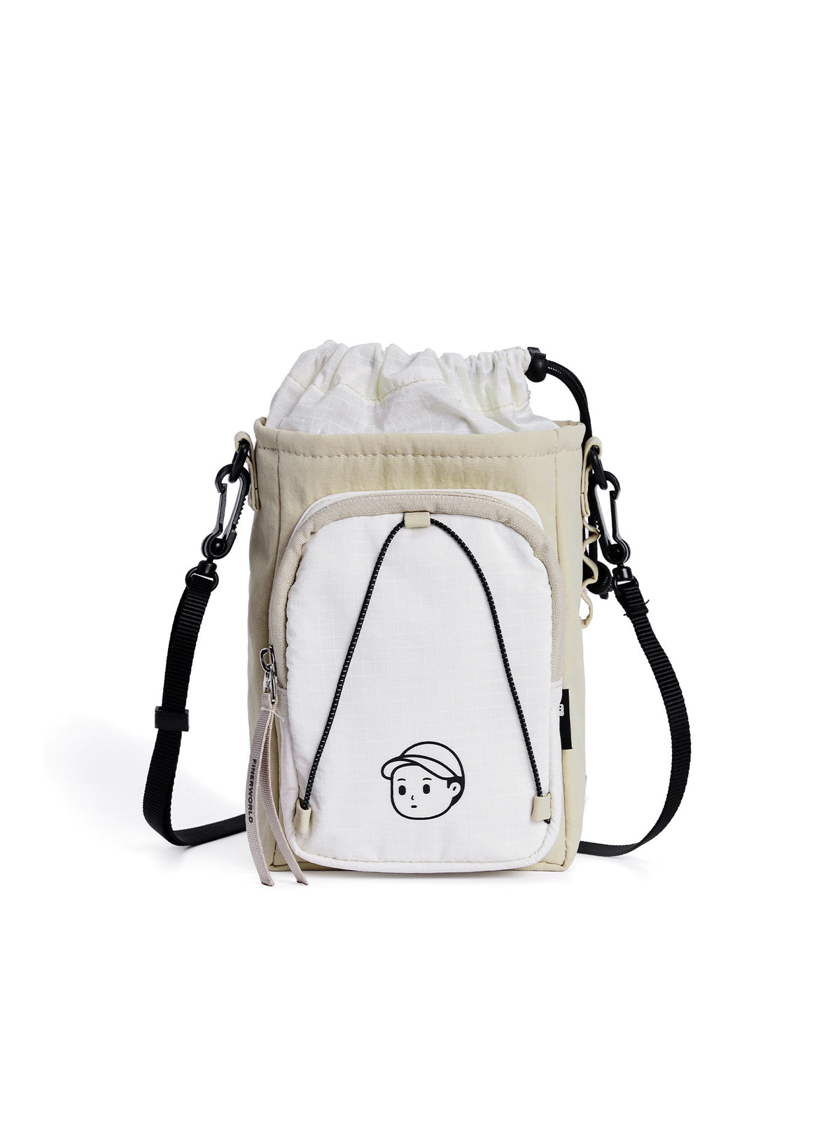 Hands-Free Crossbody in Rock Sand – product front color view