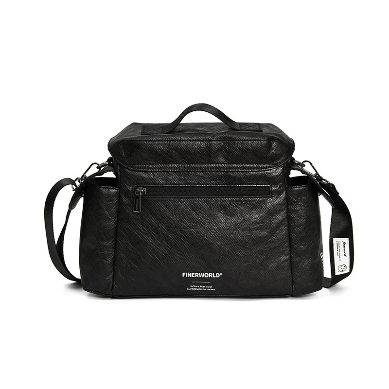 K1 DuPont Crossbody in Deep Black – multi-angle view 02