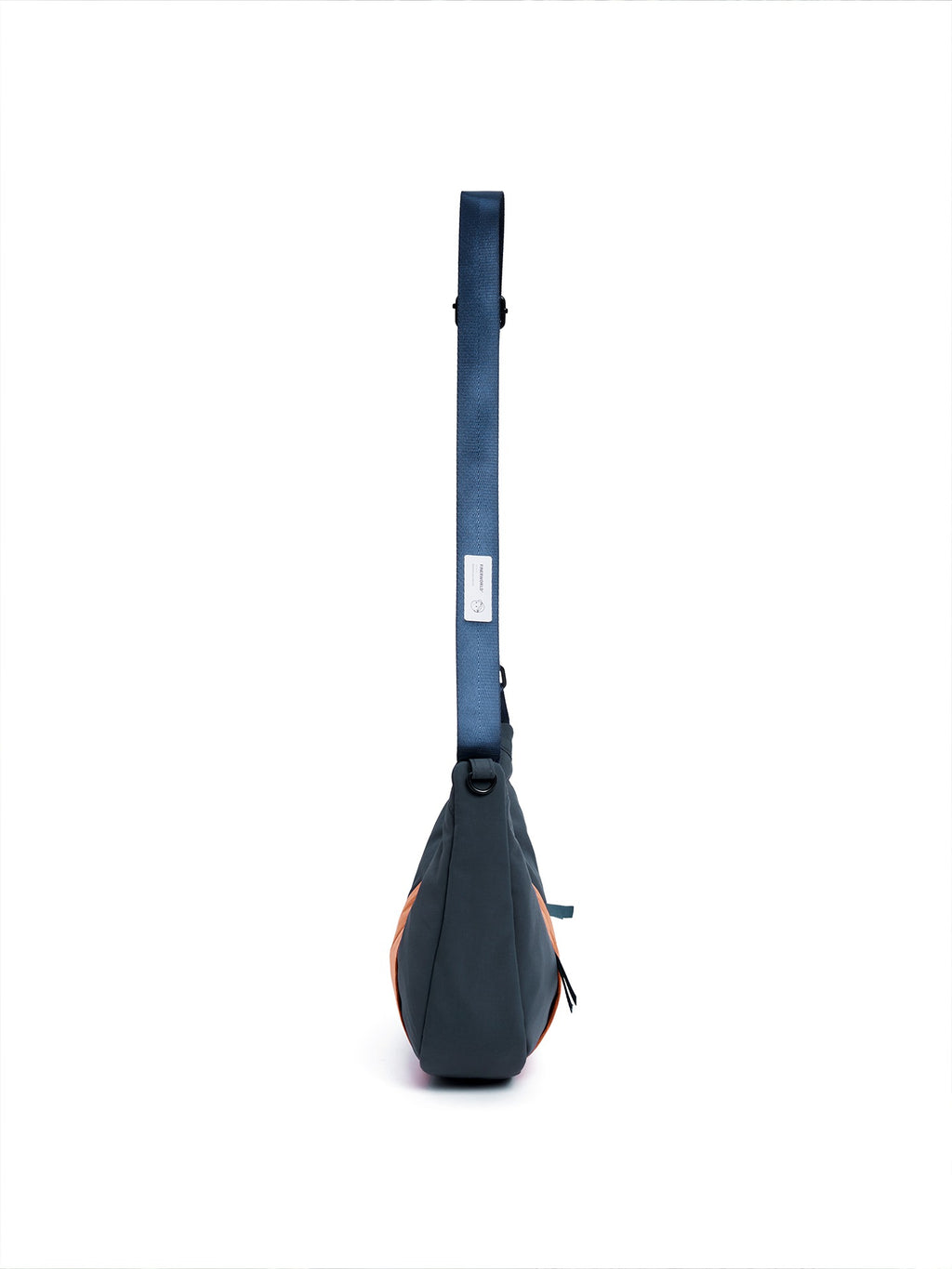 Patchwork Dumpling Bag in Navy – multi-angle view 03