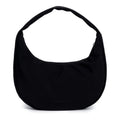 FINERWORLD Ultralight Nylon Underarm Bag in Deep Black - FINERWORLD wordmark face